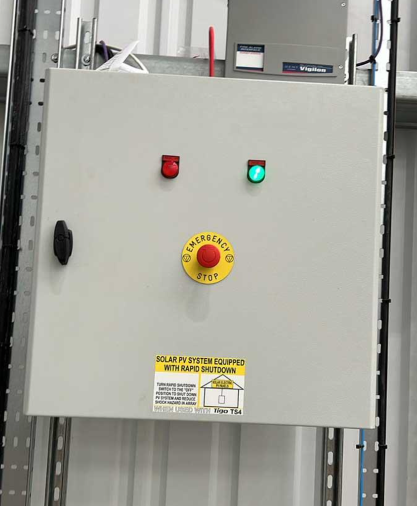 Solar battery storage